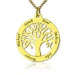 Tree of Life Necklace with 1-6 Names | Callie