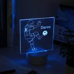 Naam Voetbal Nachtlampje Voor Jongen