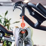 Personalised Monogram Bike Shoe Hanger