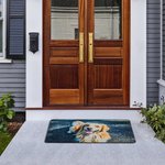 Personalized Photo Non-Slip Doormat Home Decor Birthday Housewarming Gift for Family Friends