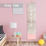 Personalized Canvas Children Growth Height Chart with Name Multi-Style Bedroom Decor Christmas Birthday Gift for Baby Children