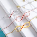 Custom Feuerwehrmann Unendlichkeit Name Halskette | Callie