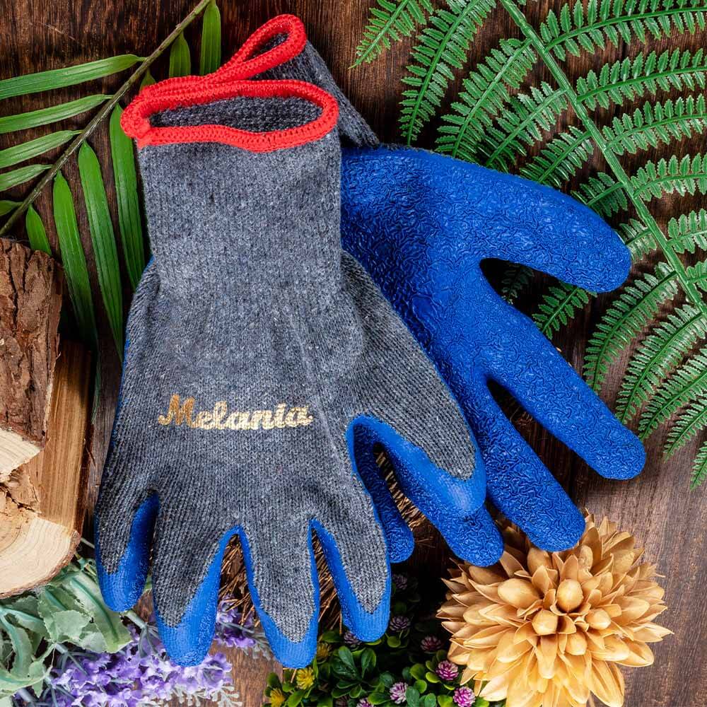 Personalized Engraved Name Gardening Gloves