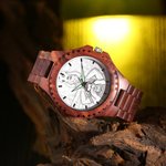 Photo Print Wooden Watch For Him | Callie