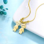 Kids Shaped Charms Name Necklace | Callie