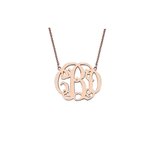 Personalized Initial Monogram Necklace