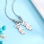 Kids Shaped Charms Name Necklace | Callie