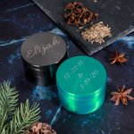 Engraving 5 Piece Spice Herb Grinder | Callie