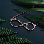 Infinity Name Vegetarian Symbol Necklace | Callie