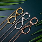Infinity Name Vegetarian Symbol Necklace | Callie