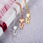 Medical Shape Charm Name Necklace for Nurse and Doctor