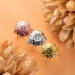 Monogram Sunflower Ring