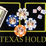 Photo and Engraving Poker Chips 25pc