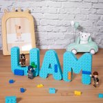 Kid's Name Puzzle Sign 3D Printed