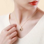 Paw Pet Photo Necklace