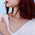 Custom Feuerwehrmann Unendlichkeit Name Halskette | Callie