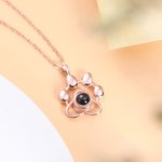 Paw Pet Photo Necklace