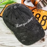 Embroidered Name Baseball Cap Travel Hat | Callie