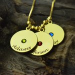 Collar con Nombre y Dije de Nacimiento | Callie