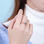 Familienring mit Geburtsstein für die Mutter | Callie