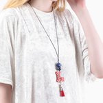 Matita incisa / mela / iniziale cordino Id Badge Holder