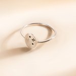Engraved Star Constellation Zodiac Ring