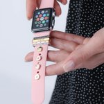 Bracelet de montre personnalisé Charms Accessoire pour Apple Watch