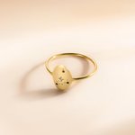 Engraved Star Constellation Zodiac Ring