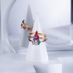 Familienring mit Geburtsstein für die Mutter | Callie