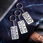 Name Keychain Engraved Children Names