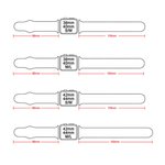 Bracelet de montre personnalisé Charms Accessoire pour Apple Watch