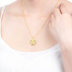 Disc Your Pet Face Portrait Necklace | Callie