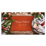 Custom Embroidered Christmas Table Runner