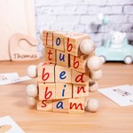 The Original Montessori Reading Block and Cards Set