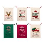 Sac de Santa de Noël Prénom Brodé | Callie