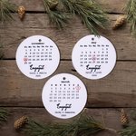 Ceramic Silk Engagement Ornament | Callie