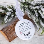 Ceramic Silk Engagement Ornament | Callie