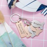 Your Are My Best Fanghaken-Schlüsselanhänger mit Fischnamen | Callie