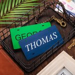 Anpassad registreringsskylt i aluminium