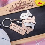 Your Are My Best Fanghaken-Schlüsselanhänger mit Fischnamen | Callie