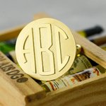 Men's Monogram Cufflinks