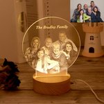Personalised 3D Photo Night Light