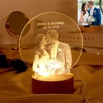 Personalised 3D Photo Night Light