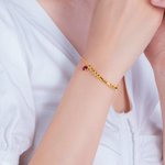 Bracciale personalizzato con codice Morse e pietra di nascita stile minimalista accessorio elegante regalo per donne