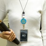 Engraved Hexagon Beads Lanyard