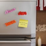3D Druck Text Zeichen Kühlschrankmagnet Satz von 3
