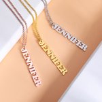 Vertical Name Necklace | Callie