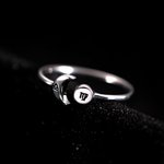 Sonne und Mond Tierkreiszeichen Ring