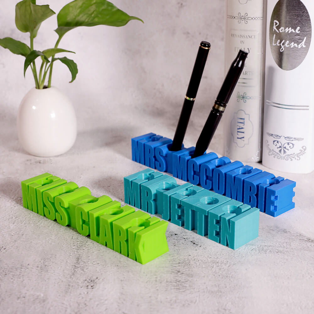 3D Print Name Desk Office Pencil Holder CALLIE