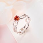 Stethoskop-Geburtsstein-Ring | Callie